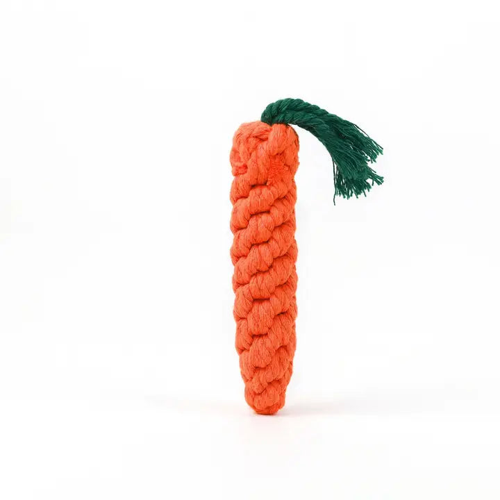 Carrot Rope Toy