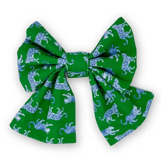 Leopard Parade Sailor Bow